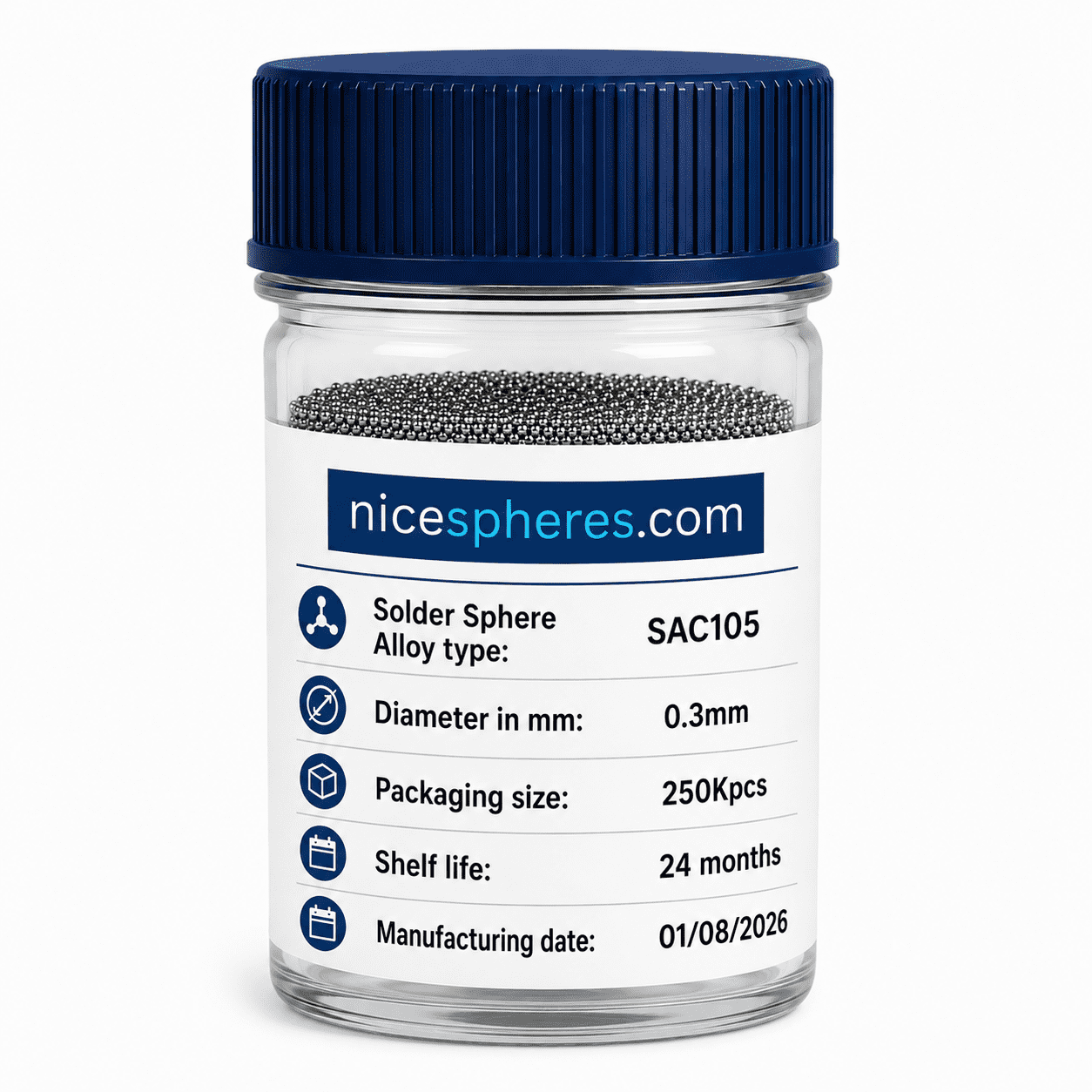 SAC105 Solder Spheres