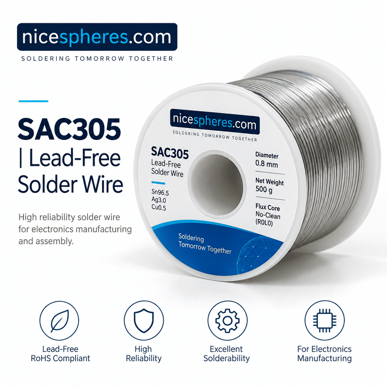 SAC305 | Lead-Free Solder Wire